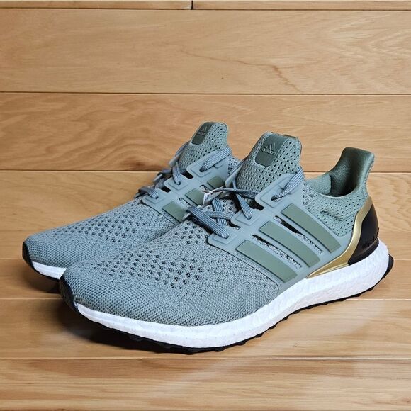 Adidas Ultraboost 1.0 Silver Green Grey Mens Running Shoes IF5258 main image 8